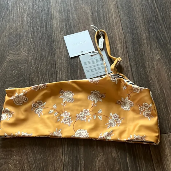 Georgia Top in May Floral Marigold - Image 3