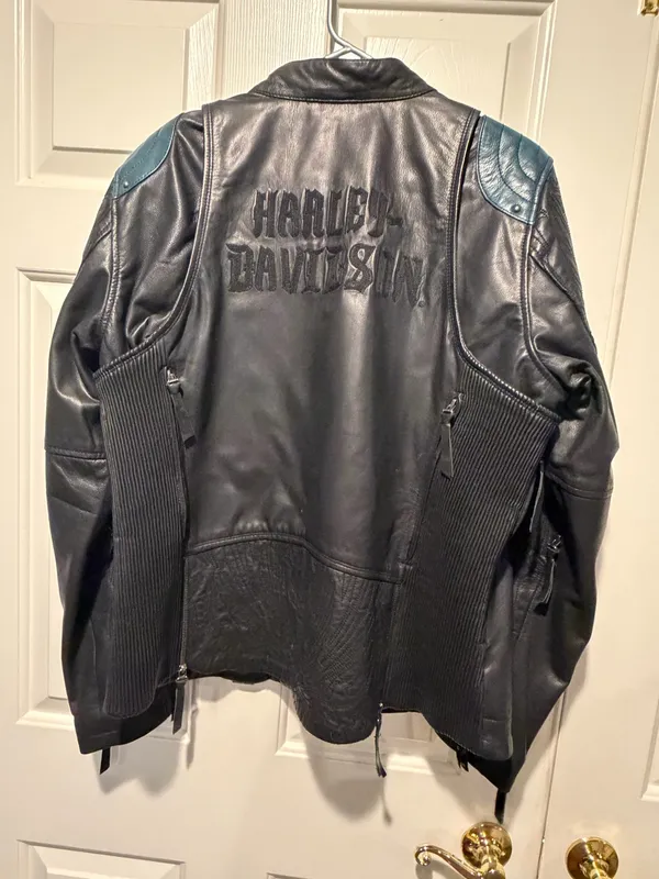 Harley-Davidson XL Leather Jacket - Image 2