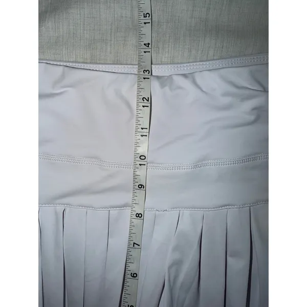 Goldhinge Pleated Skort Womens Size S White Tennis Pickleball Skirt - Image 5