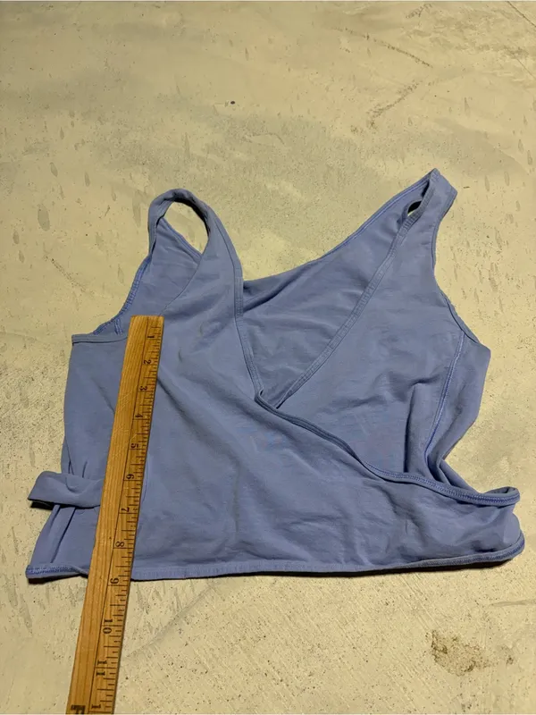 Lululemon blue wrap Tank Top - Image 6
