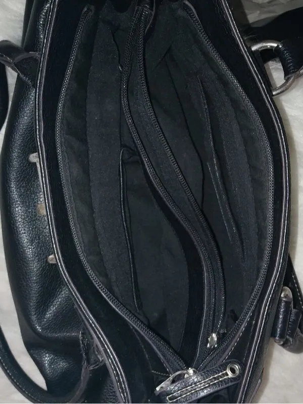 Black Shopping Work Bag Sz L - Image 6