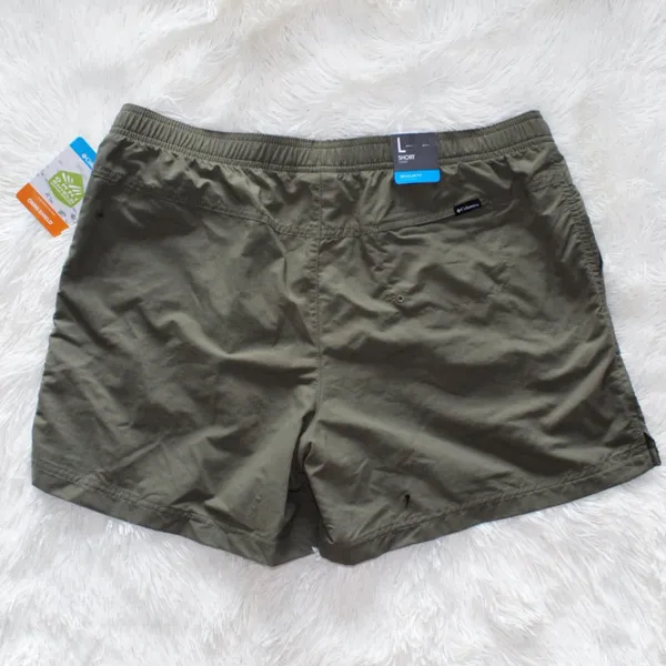 Dark Green Columbia Hiking shorts - Image 3