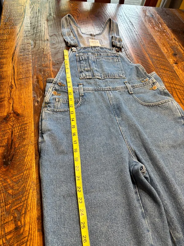 Ladies Vintage Victoria's Secret London Jean Overalls - Small - Image 8