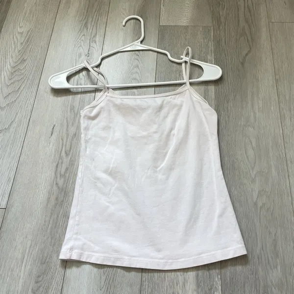 Brandy Melville Tank Top tiffany v neck lace womens Pink (one size) coquette - Image 5