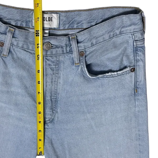 Agolde Ren High Rise Wide Leg Jeans Lightwash Capsule‎ Comfort Minimalist 28 - Image 12