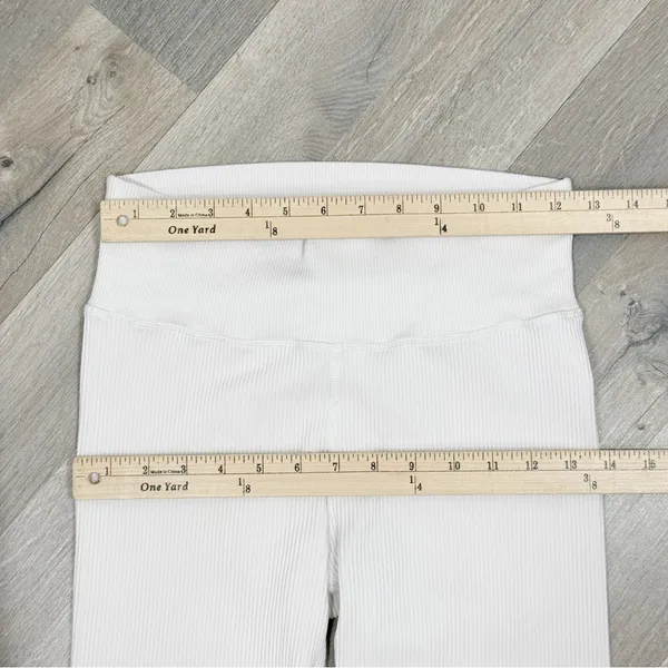 Aerie Offline Real Me Xtra High Waist‎ Ribbed Leggings White Small - Image 8
