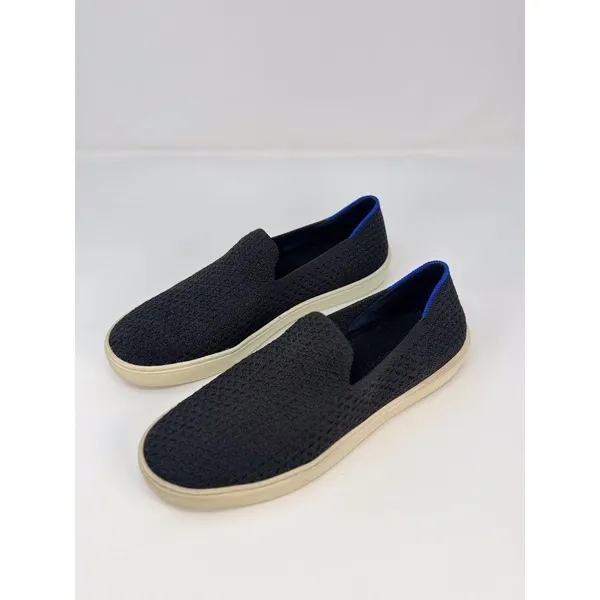 Rothys Womens Shoes Black The Original Slip On Sneakers Comfort Loafer US 9.5 - Image 6