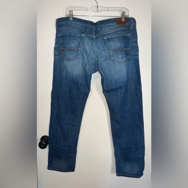 Lucky Brand Denim Blue Jeans Women’s Size 14/32 Sienna Cigarette‎ Mid Rise - Image 2