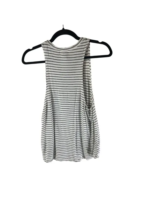 Eberjey Striped Tank Top S Lightweight Stretch Rayon Blend Casual - Image 2