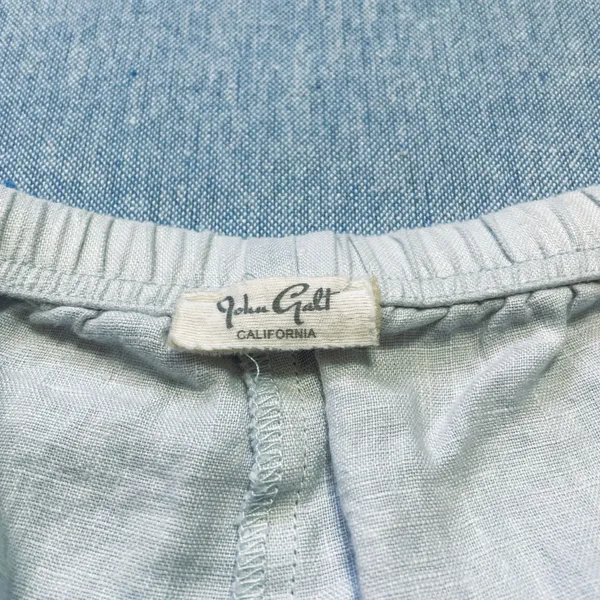 Brandy Melville John Galt Mary Lou Linen Shorts in Light Blue - Image 3