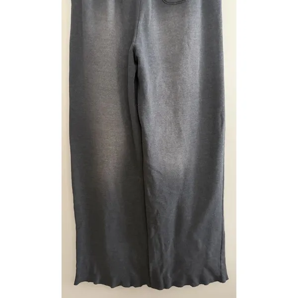 Aviator Nation Wide Leg Parrot Pocket Pants Faded Smoke Women's Size Medium - Image 6