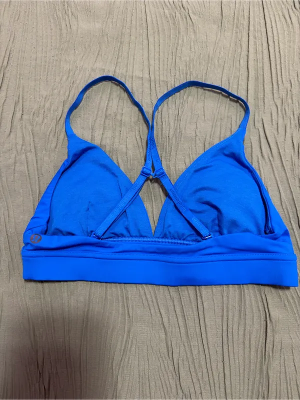 lululemon athletica Bright Blue Triangle Bralette - Image 3