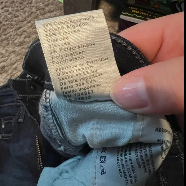 AG Adriano Goldschmied the abbey mid rise skinny jeans size‎ 27 - Image 8