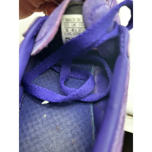 Adidas‎ Campus Sneakers Womens 5 Purple Suede Low Top Classic 3 Stripe Shoes - Image 6