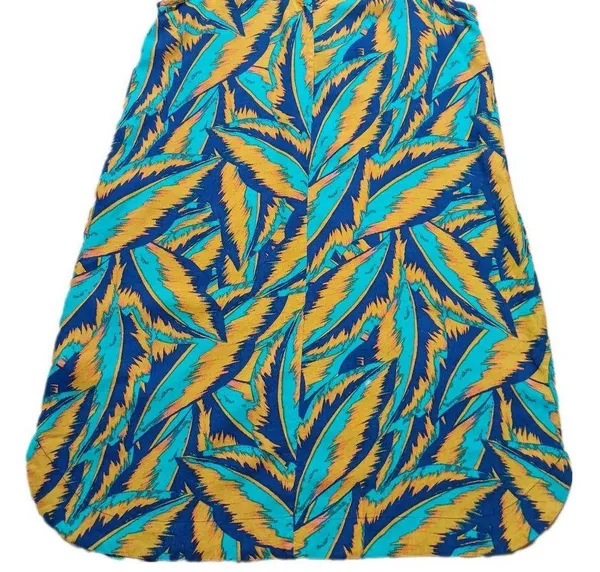 Prana Epicanopy Dress in Tropic Panama Palms Halter Size SMALL NEW - Image 8