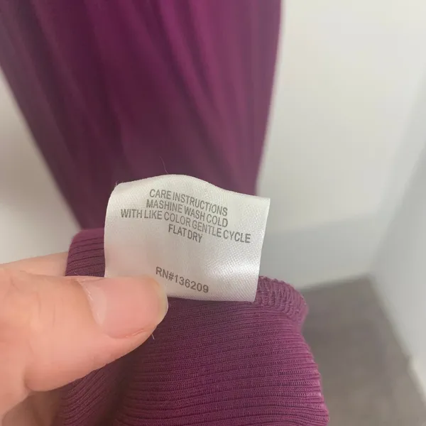 Hatch The Softest Rib Nursing Purple Maternity Nursing Dress Size 3 or Large - Image 13
