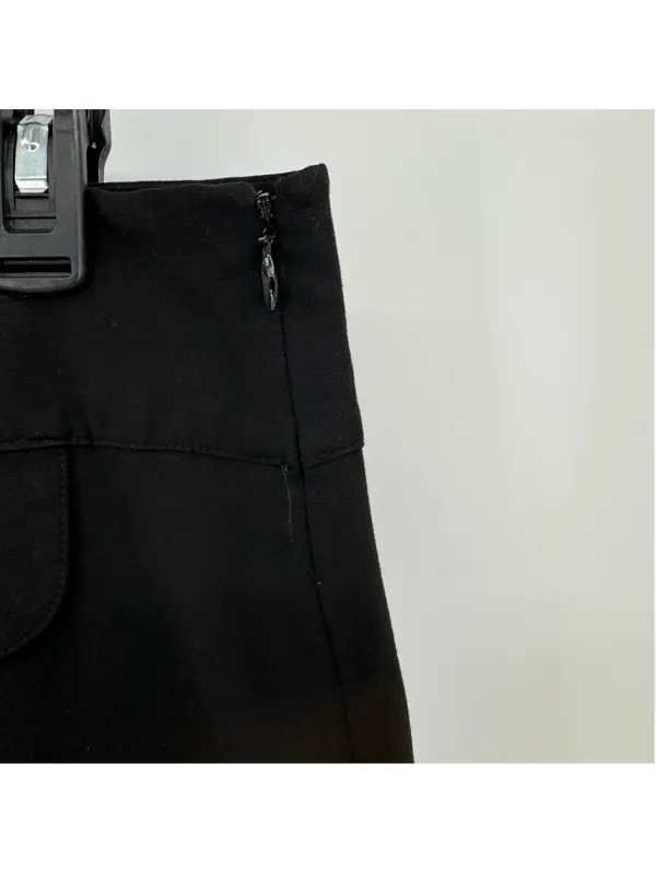 Old Navy Black Pleated Mini Skirt Low Waist Academia Y2K Inspired Women’s Sz 10 - Image 3