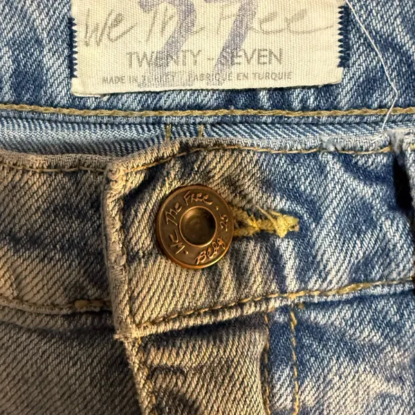 Free People Faded Love Pleated Jeans - Image 3