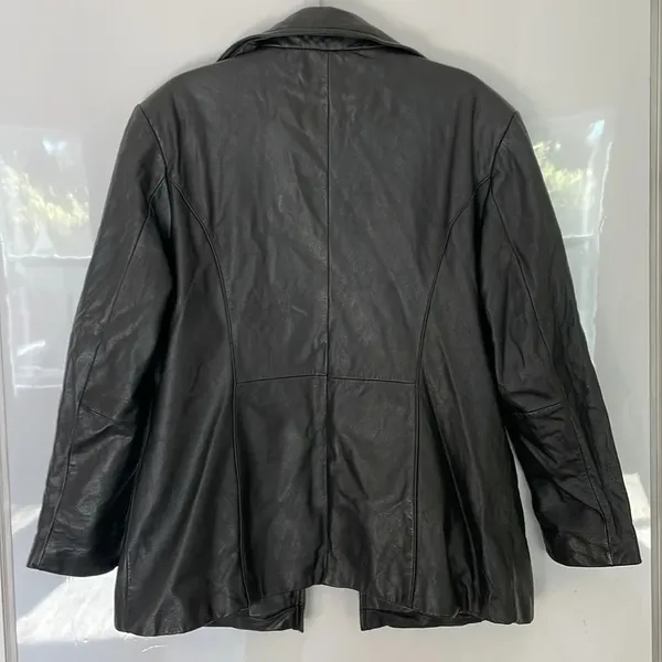 Maxima Wilsons Vintage 100% Leather Jacket Size Large - Image 5