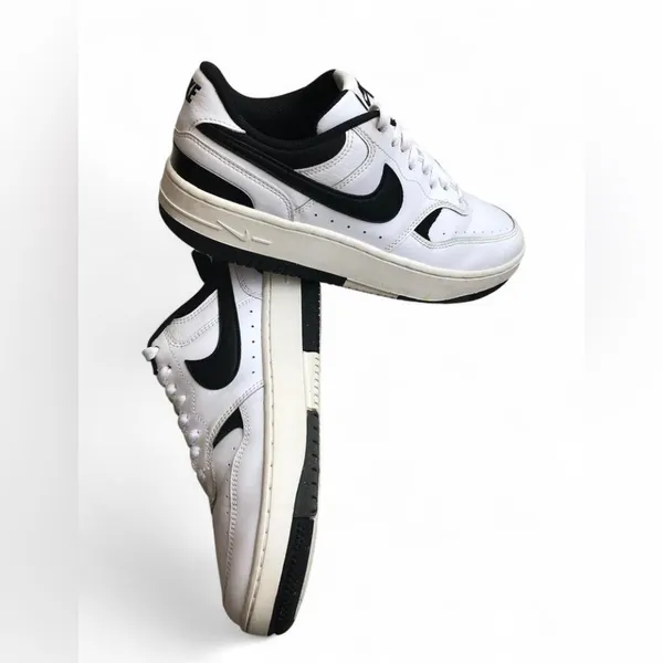Nike GAMMA FORCE Women's WHITE BLACK DX9176-100 Athletic Sneaker Shoes Sz 8.5. - Image 6