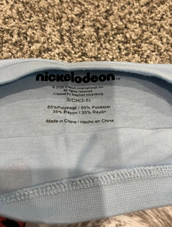 Spongebob Shirt 🧽 Blue - Image 3