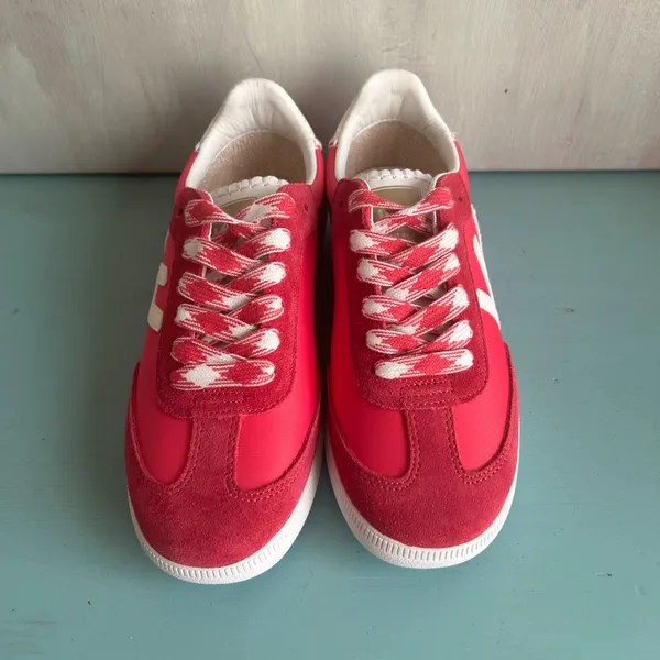New Vintage Havana Crisp Hot Pink Fashion Sneakers Low Top Size 6.5 NEW WITH BOX - Image 4