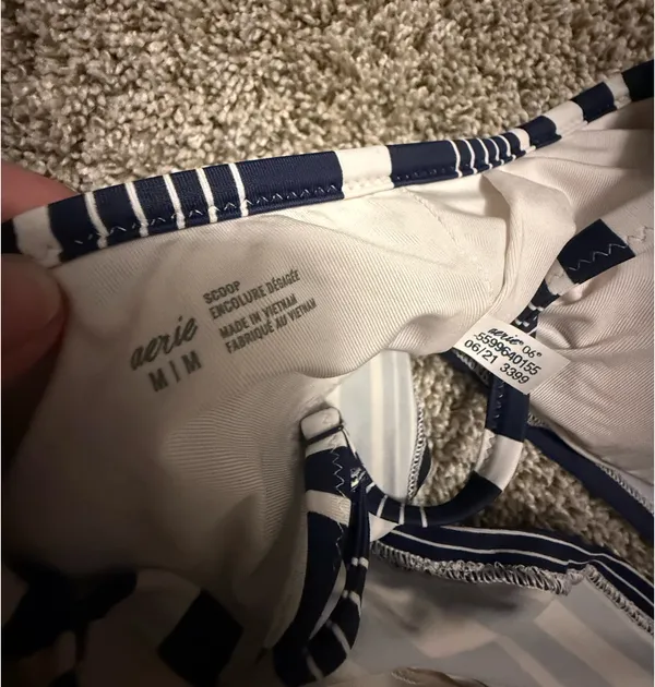 Aerie's Striped Scoop Bikini Top - Image 4