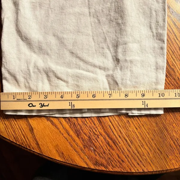 Old Navy‎ Linen Blend Pants Women's Size XXL Drawstring Straight Leg Beach Vacay - Image 9