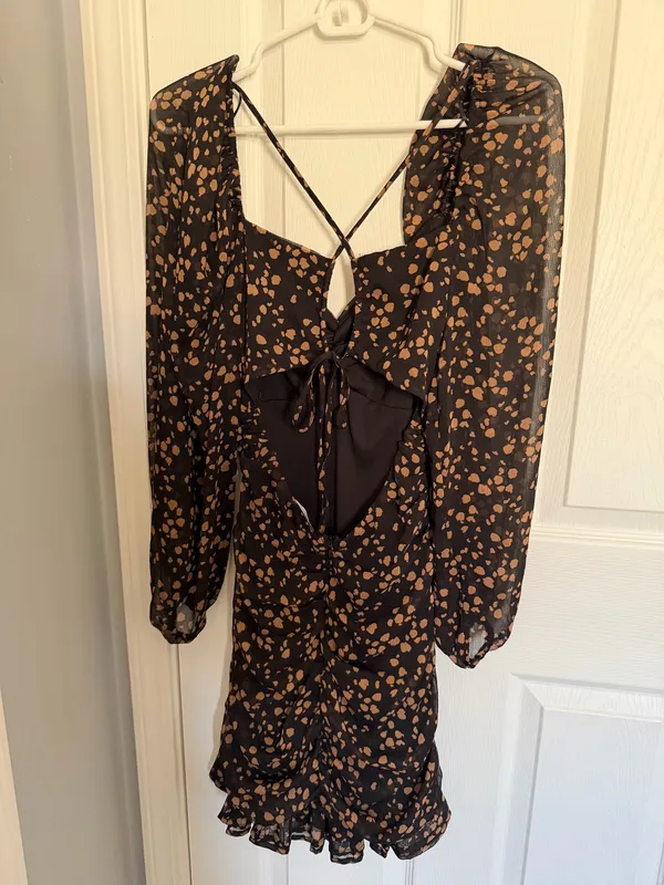 All in Favor Ruched Mini Dress - Image 2