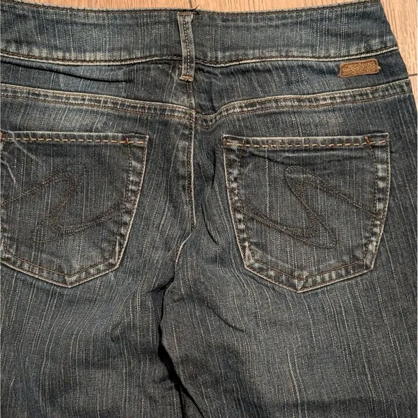 Silver Jeans Womens 26 Julia Bootcut Dark Wash Denim Pants - Image 4