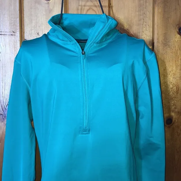 Nike dri fit pull over sweatshirt size medium Blue sports wear clothing active​​ - Image 2