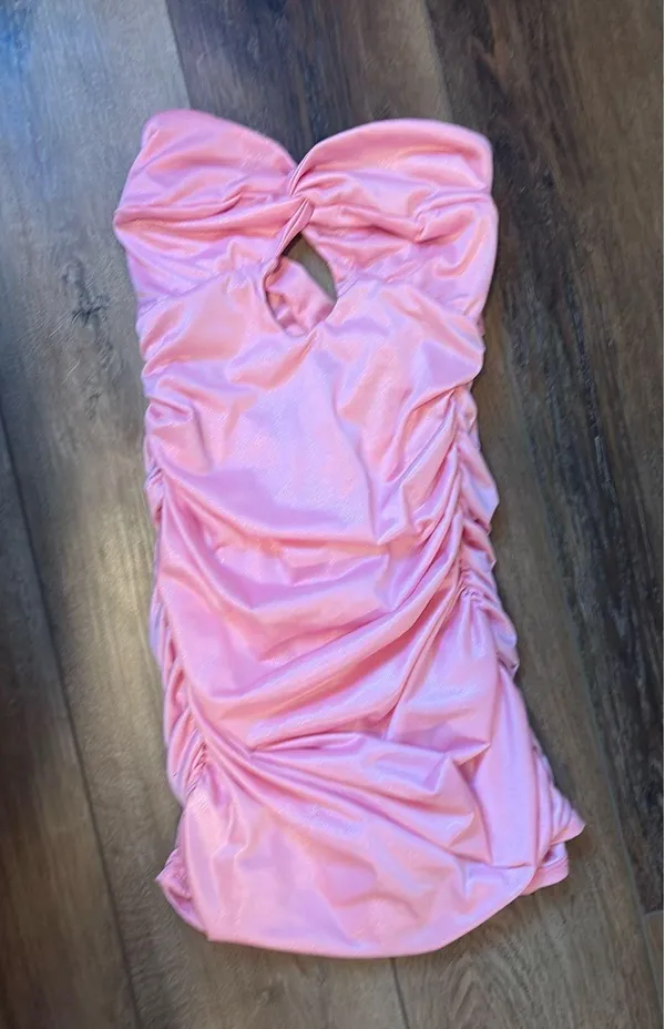 Pink Lucy in the Sky Dress Homecoming  - Image 5