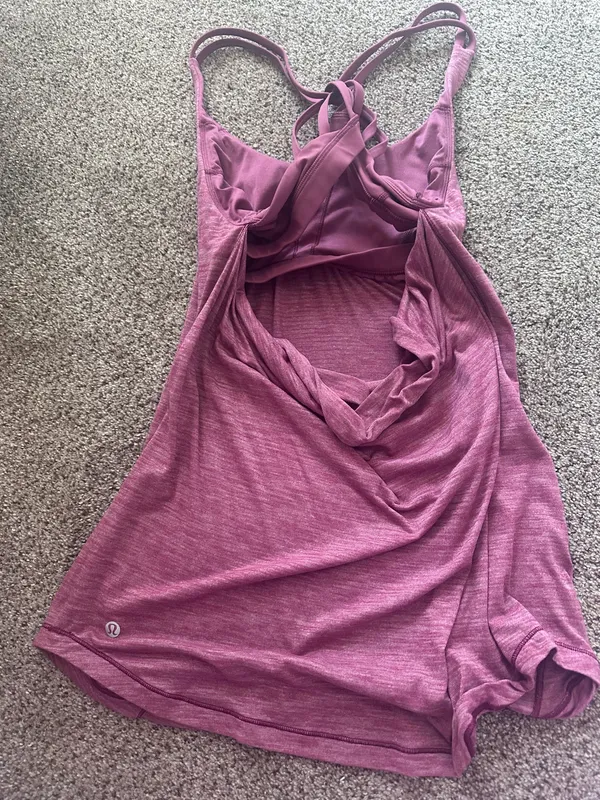 Lululemon Shirt Tank with Bra - Image 2