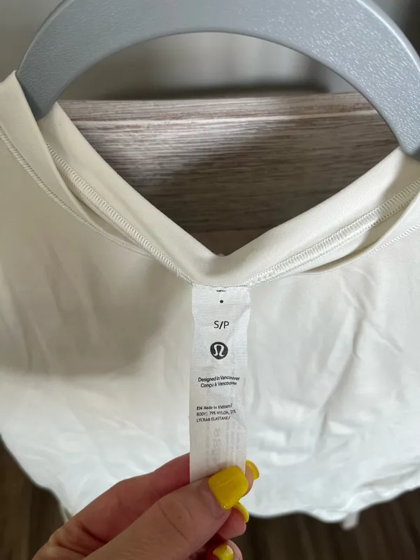 Lululemon Wundermost Crewneck Nulu Cropped T-Shirt - Image 3