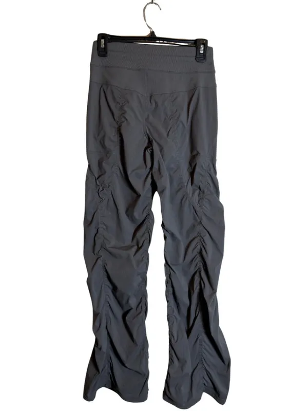 Y2K Lululemon Studio Pant Women's 4 Soot Light Gray Active Athletic Workout Gym - Image 4