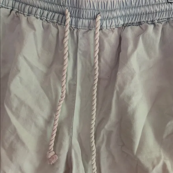 Victoria's Secret Light Blue Elastic Waist Athletic Shorts - Image 4