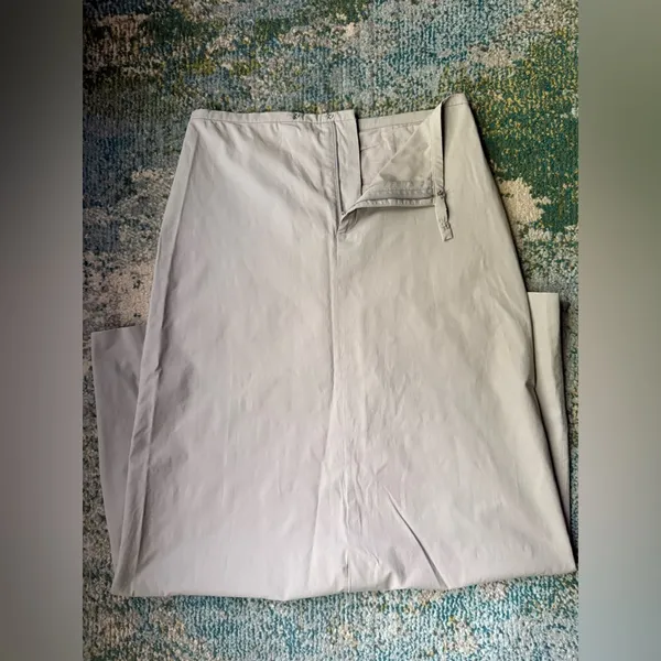 Vintage 2000 Y2K Banana Republic maxi minimalist skirt, size 8 - Image 10
