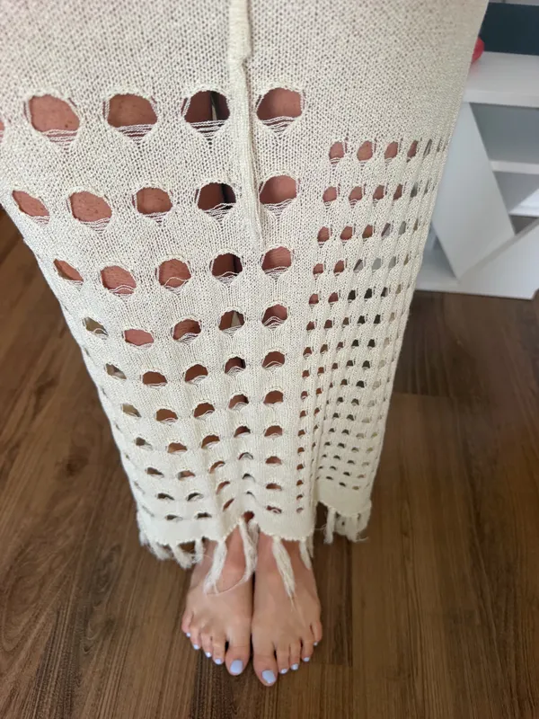 Coverup Dress Tan - Image 2