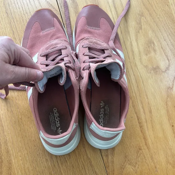 Adidas Originals FLB W Flashback Runners Raw Pink/White BY9301 Sz 8 1/2 Sneakers - Image 9