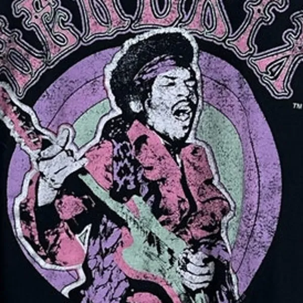 Jimi Hendrix Black Band Tee size XL - Image 6