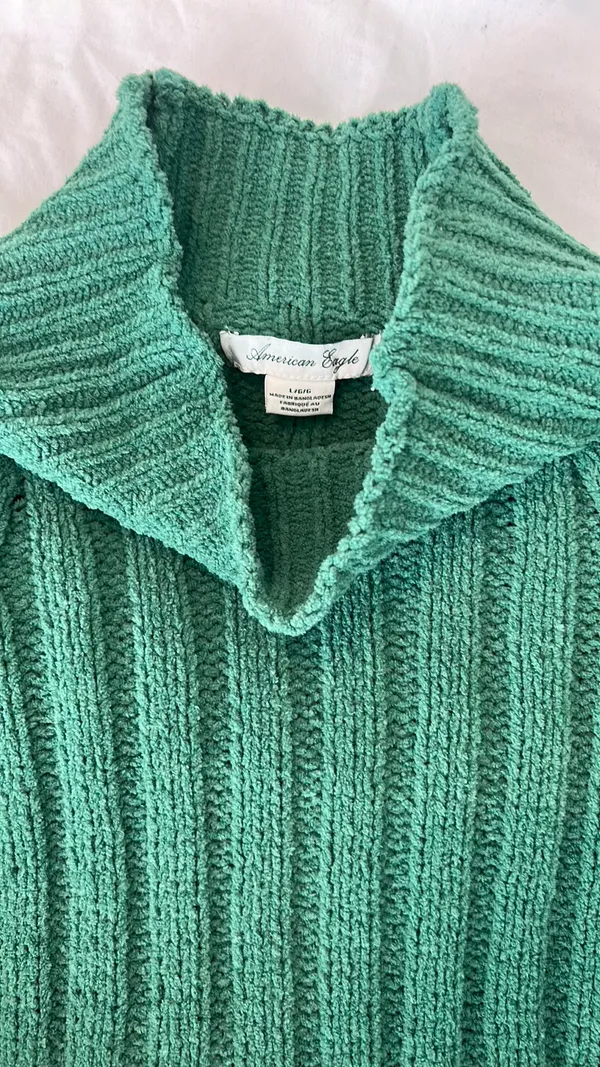 Outfitters Green Turtleneck - Image 2