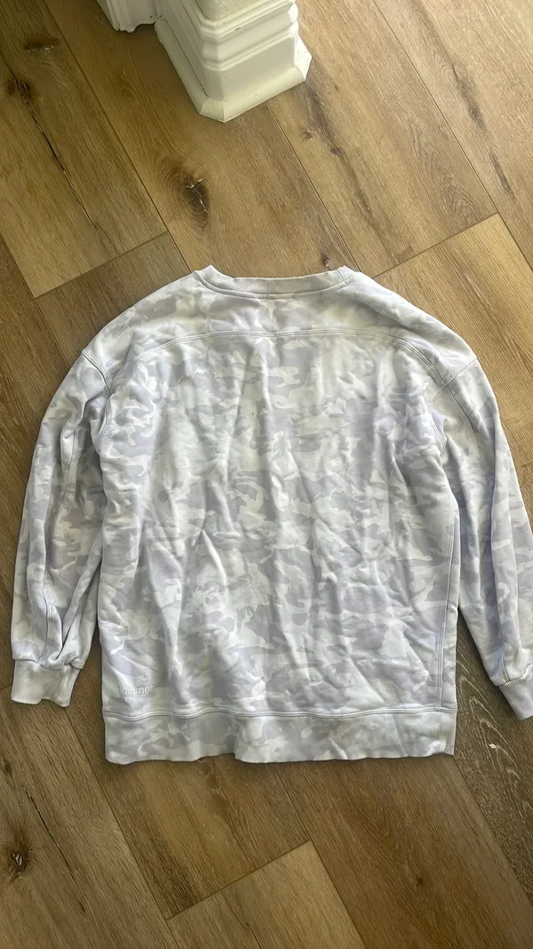 Lululemon white camo sweatshirt - Image 2