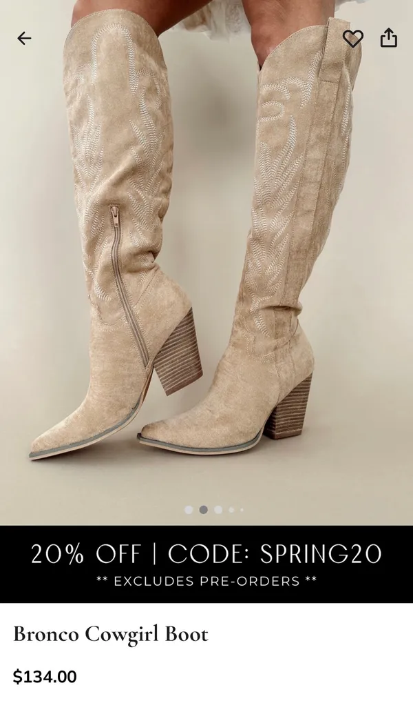 Lane 201 Bronco cowgirl boot - Image 2