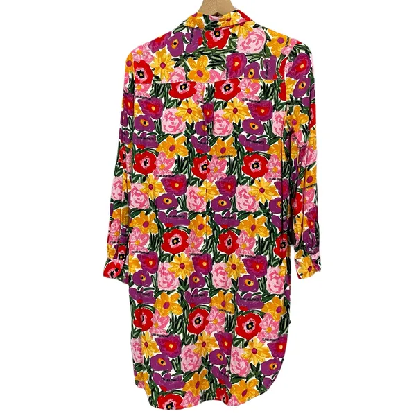Bouffants & Broken Hearts All the Flowers Shirt Dress - XS - Image 2