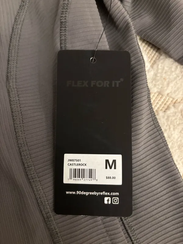 Zip up Jacket Gray Size M - Image 3