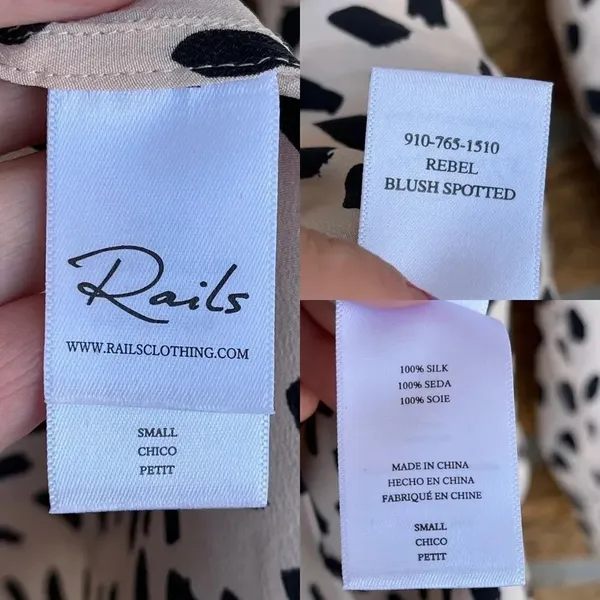 Rails REBEL - SILK BLUSH SPOTTED small - Image 17