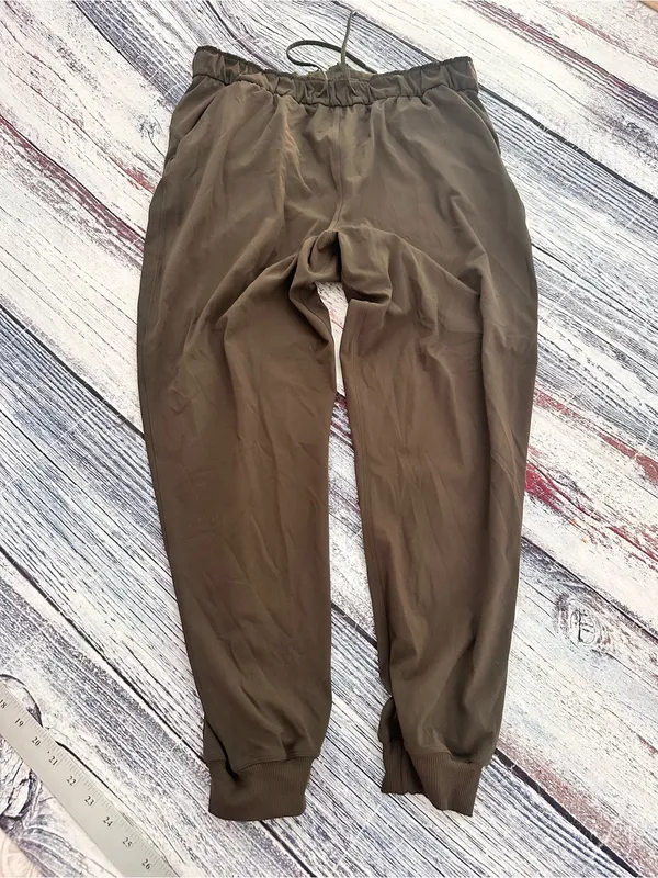 Lululemon Stretch High-Rise Jogger *Full Length SZ 14 Dark Olive-LW5CV4S - Image 2