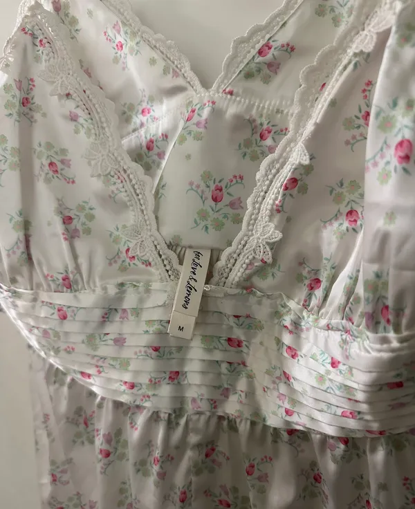 For Love & Lemons Bluebell Bouquet Romper - Image 7