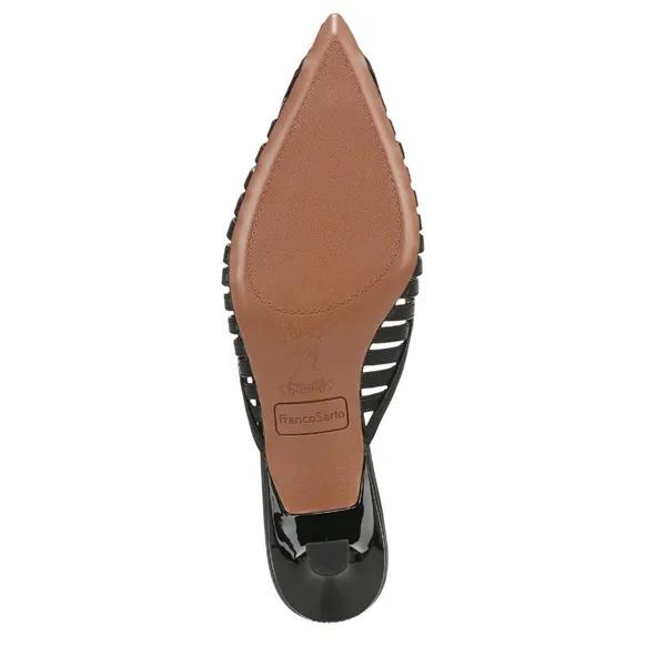 Franco Sarto Womens Strappy Marlina Mule Kitten Heels J3594S1 Black 6M - Image 14