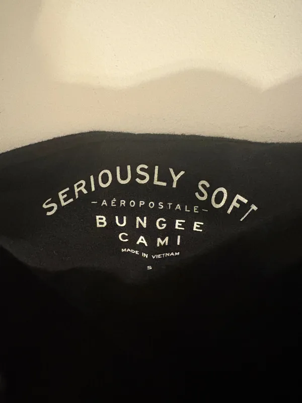 Black Bungee Aeropostale Cami - Image 3